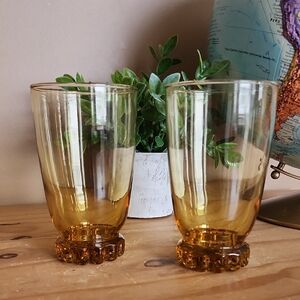 Vintage Libbey Sonnet Gold drinking glasses